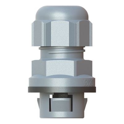 Conector glandula plastico sin rosca Snap-In-01