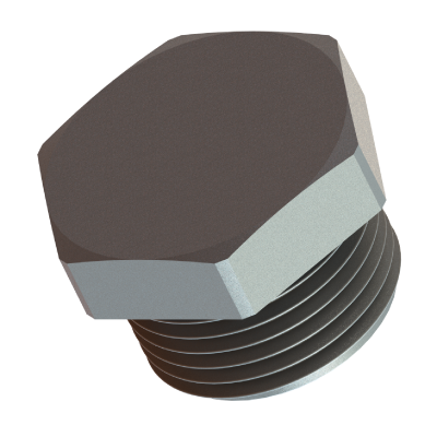 Tapon hexagonal de plastico-persp-01