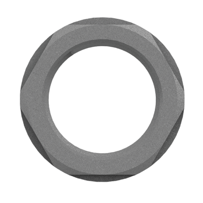 Contratuerca de plastico con brida-01